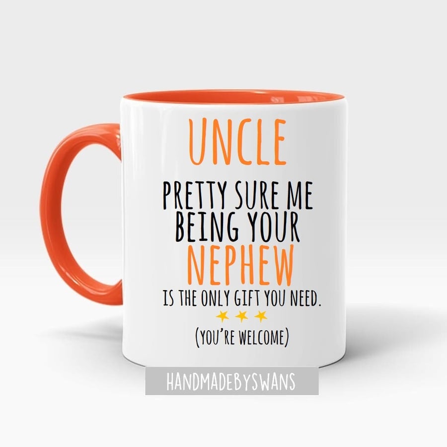 Funny uncle mug, Funny birthday gift from nephew, funny uncle birthday gift, me 