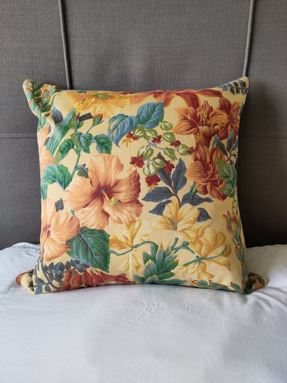 Vintage Floral Cushion Cover