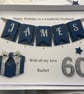 Personalised Handmade Husband Birthday Card 50th 60th Any Age Gift Boxed - Image 2