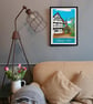 Cobham Surrey travel poster print by Susie West - Image 5