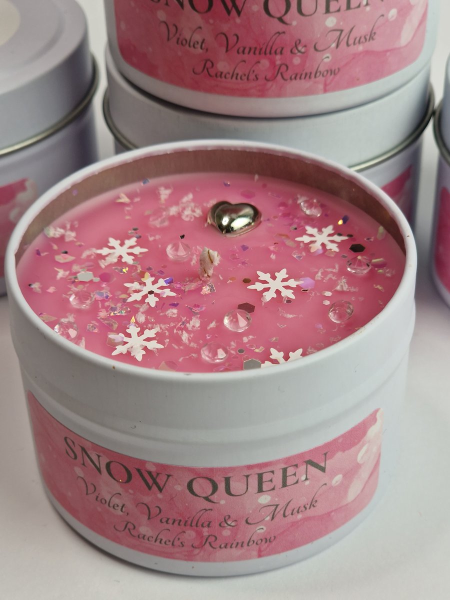 Snow Queen - Violet, Vanilla & Musk Scented Candle
