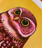 The Owl, 3-colour risograph print  - Image 2