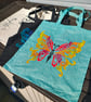 Hand painted tote bag 