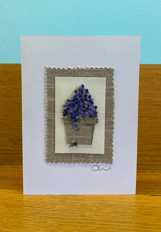 Really Special Embroidered Card