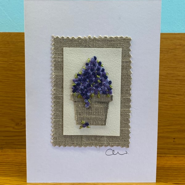 Really Special Embroidered Card