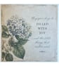 Vintage Botanical Greeting Card. Handmade Parchment Paper Card.  - Image 7