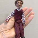 Handmade 1:12 scale doll 