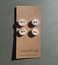Set of Four Beachcombed Buttons - Image 3