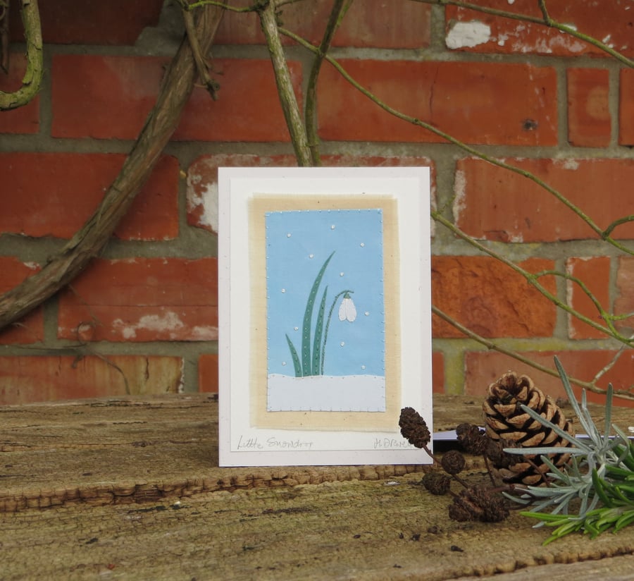 Little Snowdrop -for Christmas or New Year
