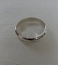 Silver Ring, Classic style, size S-T,  Hallmarked - Image 1