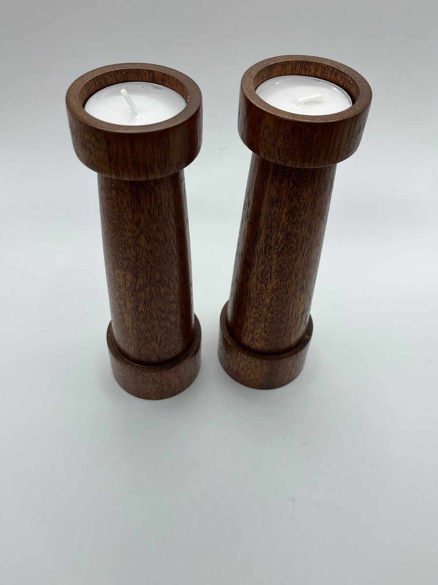 Handmade tea light candle holders (Set of 2)