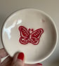 Butterfly embossed trinket dish - Image 2