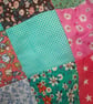 Patchwork Blanket. Fleece backed - Image 3