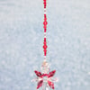 Super Sparkly Red  large Swarovski Angel Sun Catcher