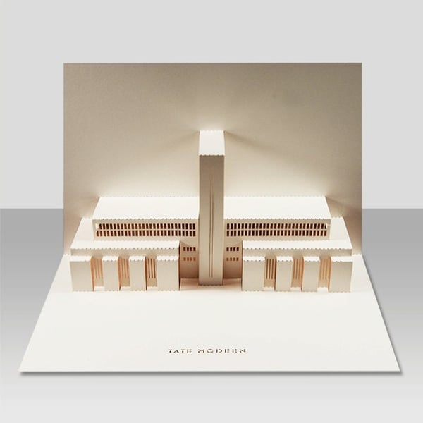 Tate Modern pop-up 3D card