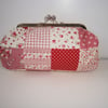 HALF PRICE  SALE Shabby Chic Clutch Bag  Make up Purse