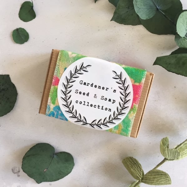 Handmade Soap & Wildflower Gardeners Seed Set