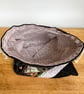 Handmade Quilted Owl Gift Pouch – Padded Drawstring Bag - Image 4