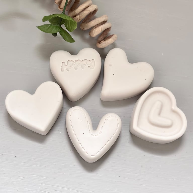 Essential Oil Diffuser Heart Pebbles - Aroma Essence Stones