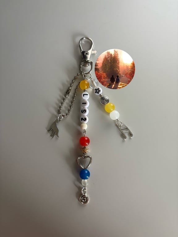 Life Is Strange 2 video game inspired handmade keychain