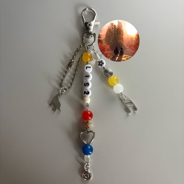 Life Is Strange 2 video game inspired handmade keychain