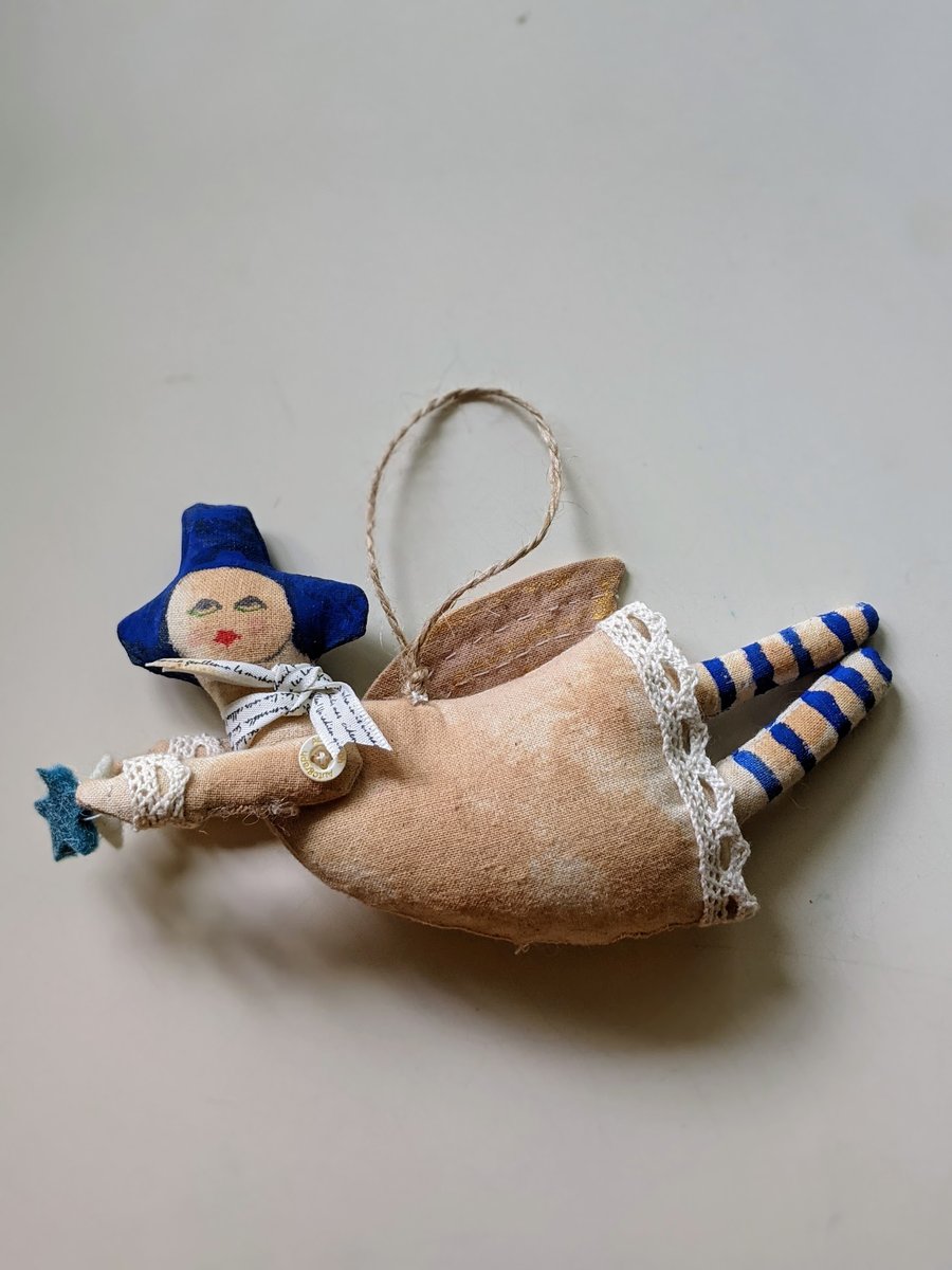 Handmade rustic angel