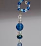 Pair of beaded "icicle" decorations