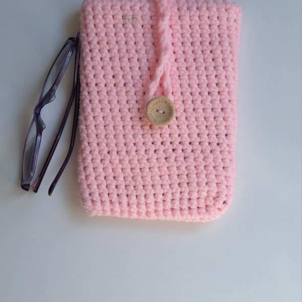 Crochet Kindle, Tablet, Sunglasses Case