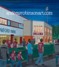Scunthorpe, Framed & Unframed Art Print Utd United Football FC, Glanford Pk Gift - Image 2