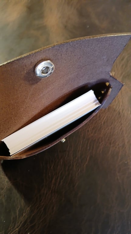 Handcrafted Leather Card Holder 