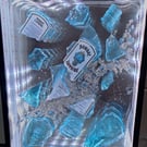 Bombay Sapphire Smashed Gin Bottle Infinity Box Frame