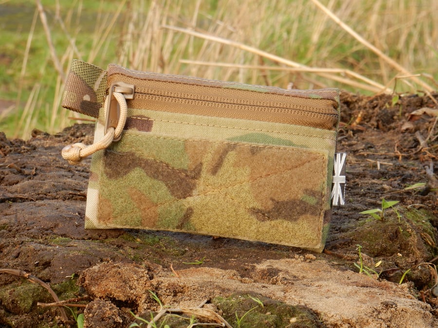 MTP Camo Cordura EDC coin and card pouch