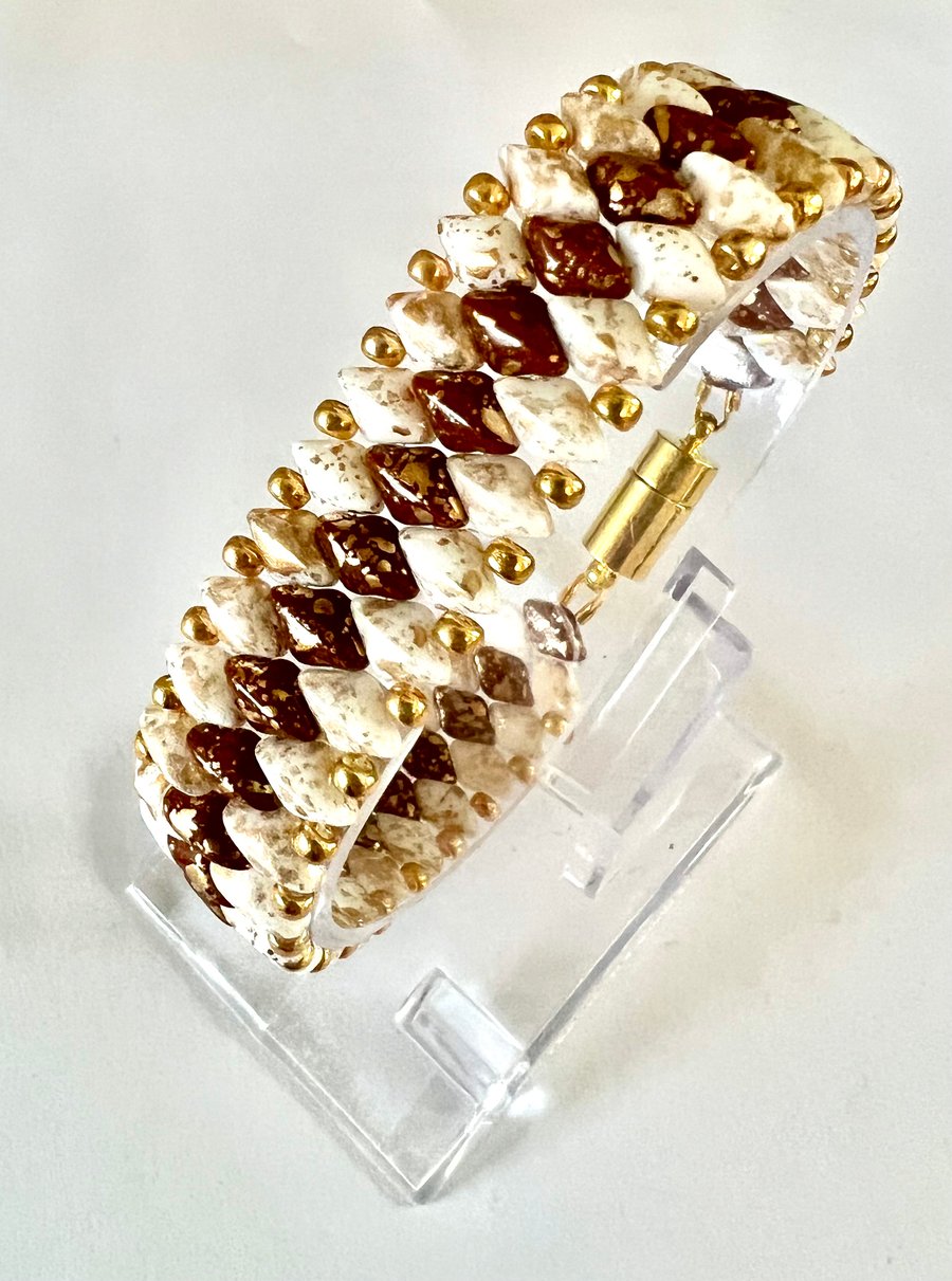 GemDuo Bracelet - Cappuccino