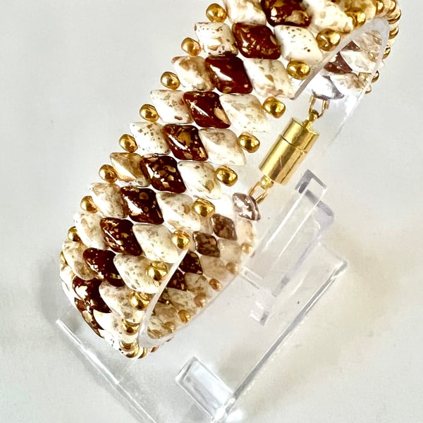 GemDuo Bracelet - Cappuccino