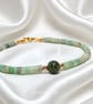 Green Opal & Serpentine Bracelet  - Image 5