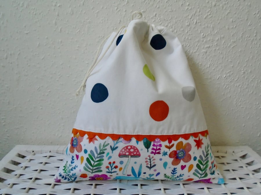 Cotton Drawstring Bag 