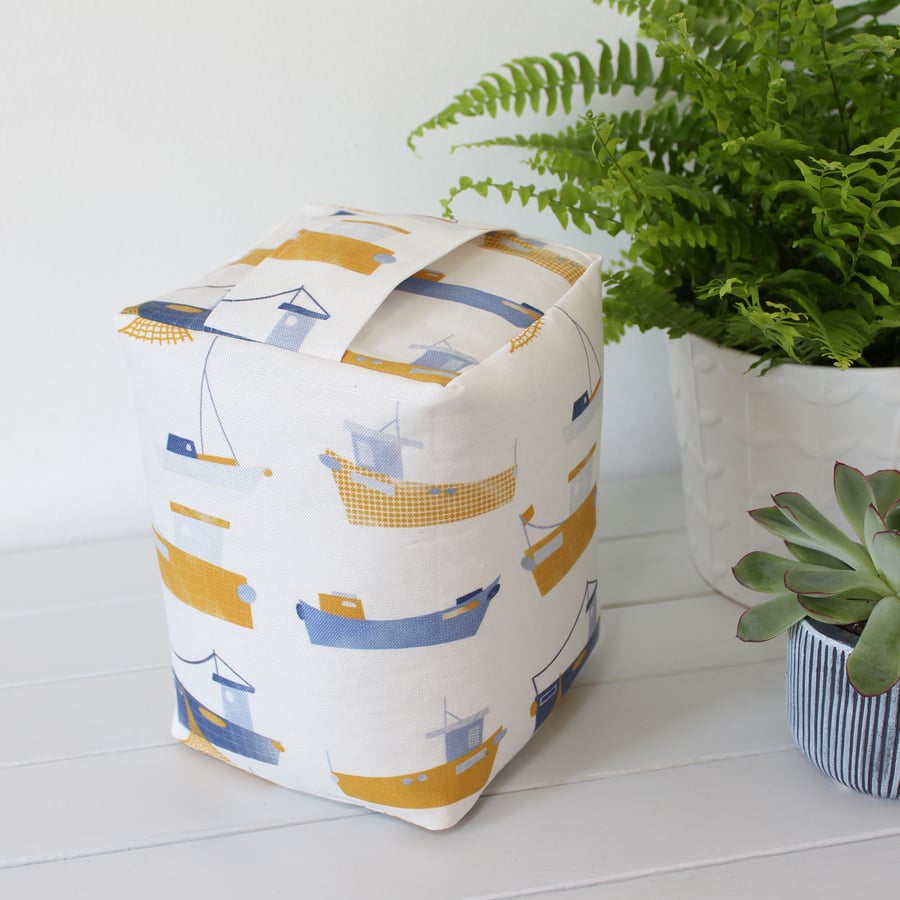 Harbour Boats Fabric Doorstop