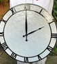 Wall Clock, Large Round Wall Clock, Geometric Design - Image 3