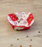 Small Festive Patchwork Basket - Image 3