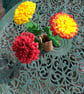 Chrysanthemum Felt Flower Stem - Image 3
