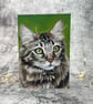 Aurora - Blank Greetings Card Printed from Original Art