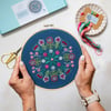 Flower Mandala Embroidery Kit