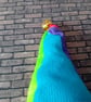 Rainbow Lavender Scented Gnome - Red Nose - Image 6