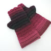 Crochet Fingerless Mitts  100% Acrylic 