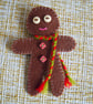 Gingerbread Person Brooch - Image 4