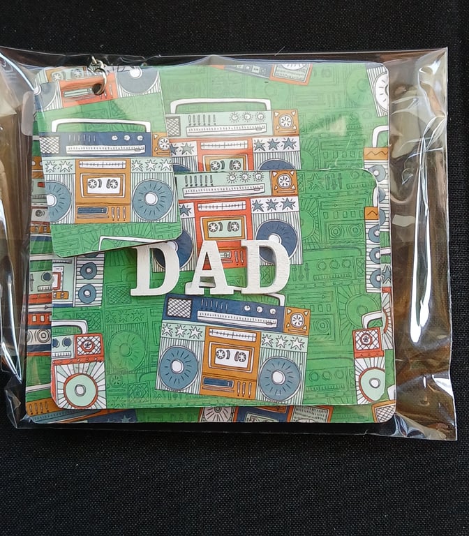 Hand decorated coaster, keyring and fridge magnet 