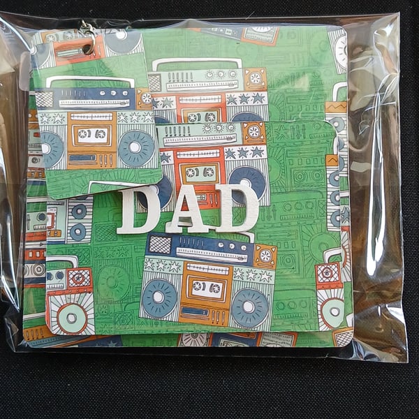 Hand decorated coaster, keyring and fridge magnet 