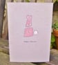 Easter Card Single Bunny - Image 2