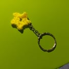 Small Star Crochet Keyring 