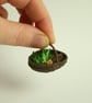 Miniature Spring foragers Basket, 1:12 scale - Image 6